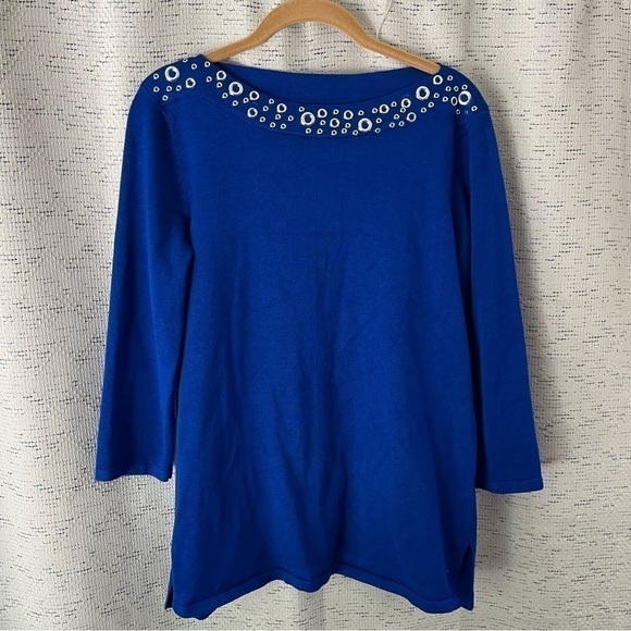 Cable & Gauge Tops - Cable & Gauge Lightweight Pullover Sweater Top
Size M